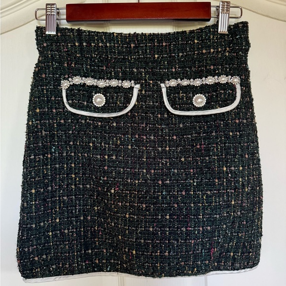 Sister Jane dream tweed mini skirt (S) - Picture 2 of 9